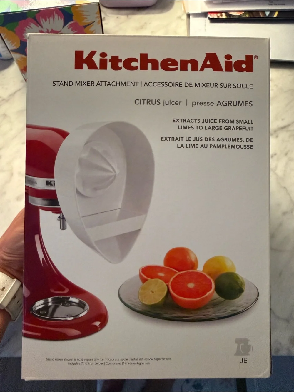 KitchenAid® White Citrus Juicer Attachment